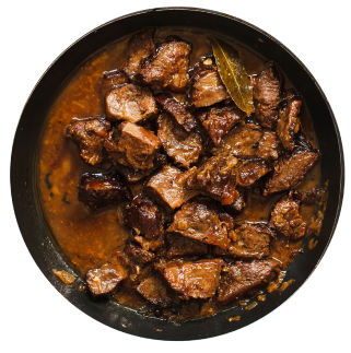 Cooked Carne Guisada